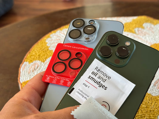 iPhone Camera Lens Protector – Full Coverage (2 pack)